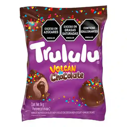 Masmelos Trululu Relleno Chocolate Cobertura (54 Gr)