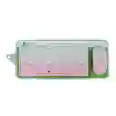 Combo Teclado + Mouse Recargable 2.4 Bluetooth Blanco/rosa