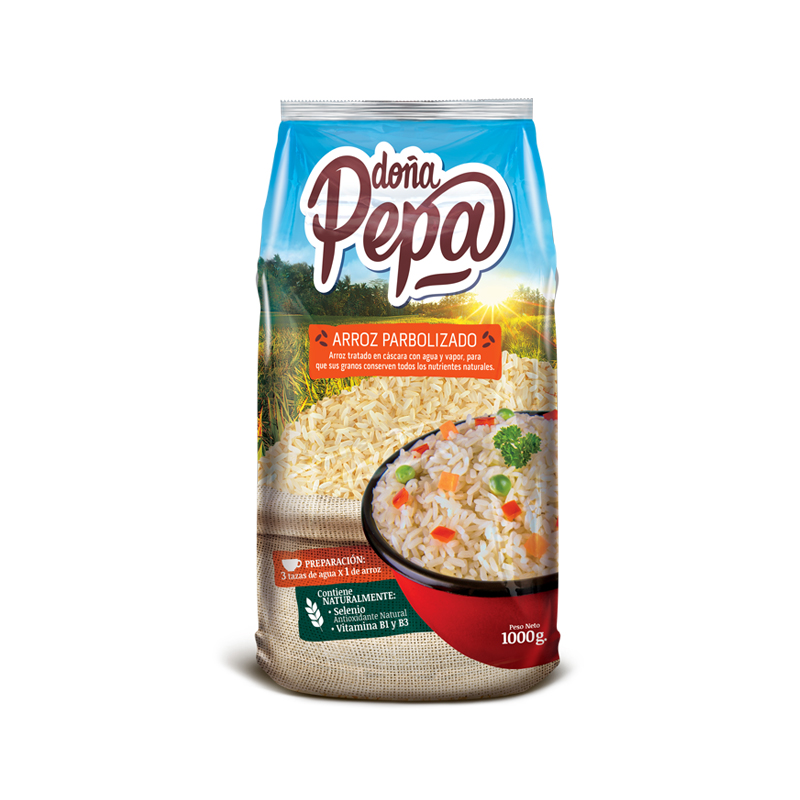 3 x Arroz Parborizado 1000 g