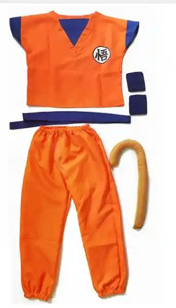 Disfraz Para Niños Dragon Ball Talla S