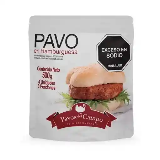 Hamburguesa de Pavo - Pavos Del Campo