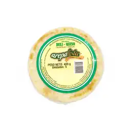 Arepalista Arepas con Queso Preasadas Deliqueso