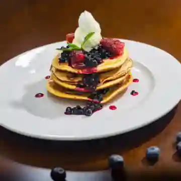 Pancakes de Frutos Rojos