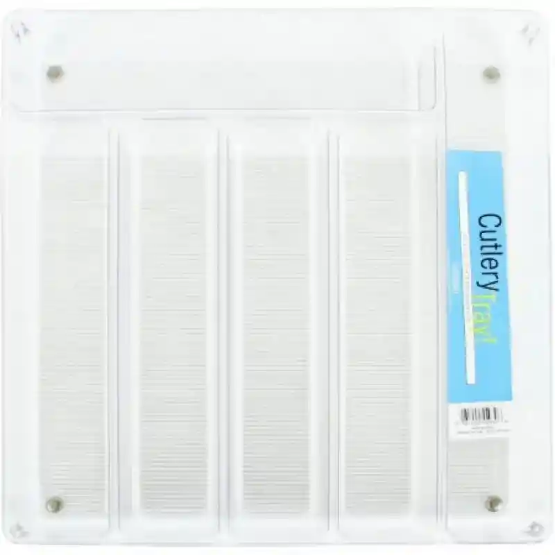 Home Interdesign Organizador Para Cubiertos Transparente 55930