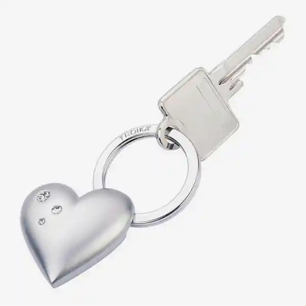 Troika Llavero Corazón Diamantes