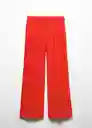 Pantalón Iguana Coral Talla 46 Mujer Mango