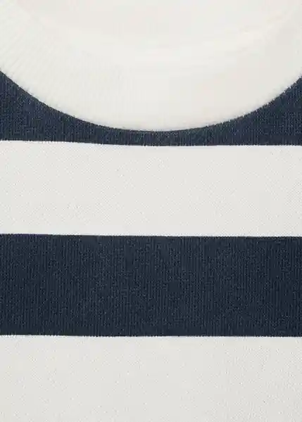 Sudadera Stripeb7 Navy Talla 66 Niños Mango