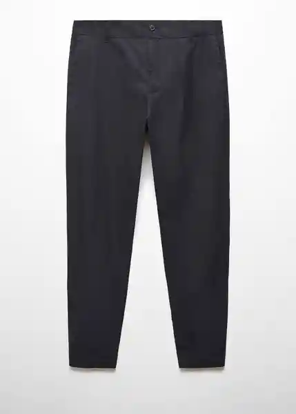 Pantalón Sail Navy Talla 40 Hombre Mango