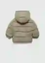 Abrigo Anorak Aldoal Verde Talla 67 Niños Mango