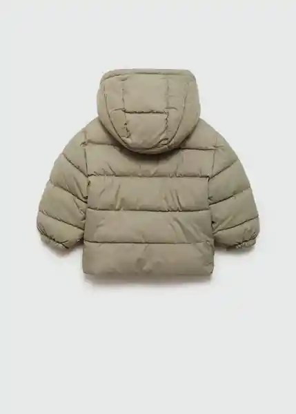 Abrigo Anorak Aldoal Verde Talla 67 Niños Mango