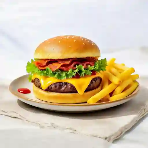 Triple Cheese Burger