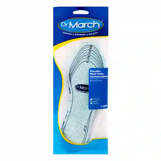 Dr March Plantilla Mujer Antimicrobios Multi-Talla