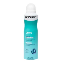 Babaria Desodorante Spray Cero Unisex