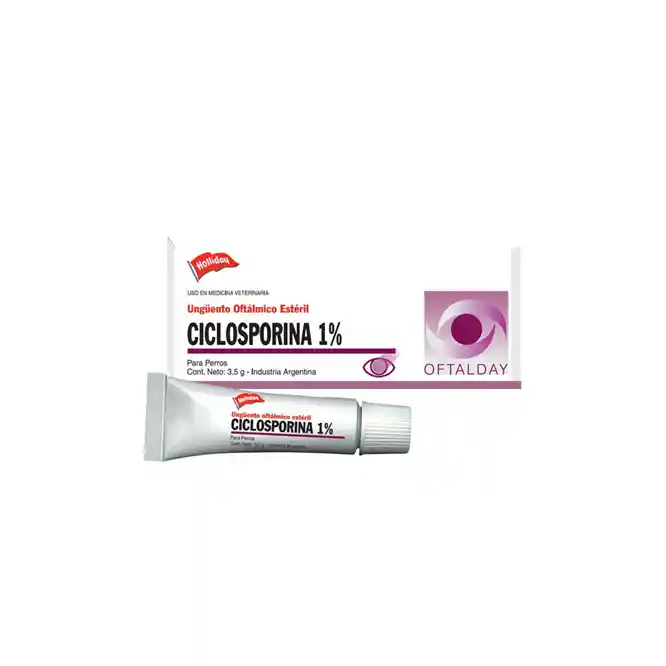 Holliday Ciclosporina 1% Ungüento para Perros