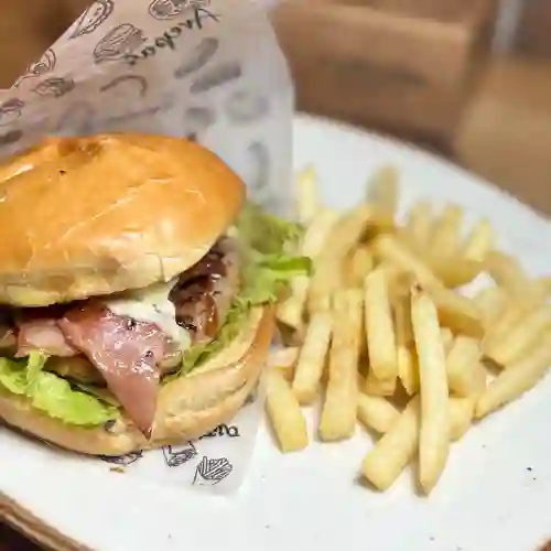 Hamburguesa Clásica Del Vagón