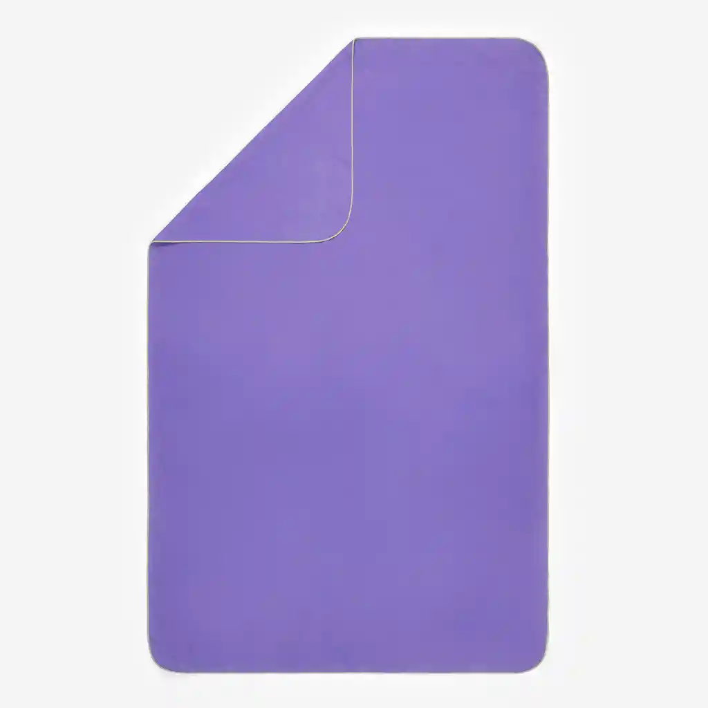 Toalla de Microfibra Para Natación Talla L 80 X 130 Cm Nabaiji - Morado