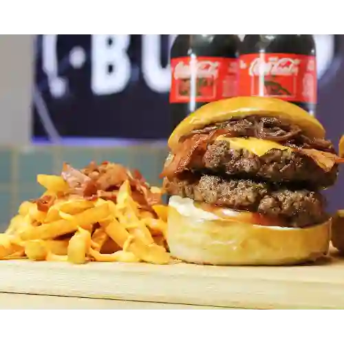 Combo Burger One Doble