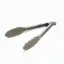 Pinza Acero Inoxidable y Silicona Gris Ambiente Gourmet