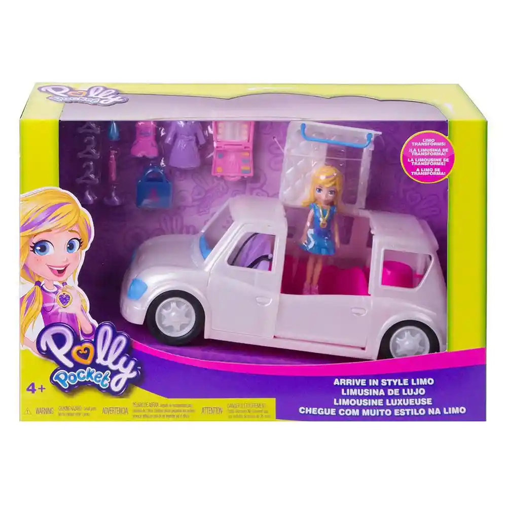 Polly Pocket Muñeca Luminosa de Lujo