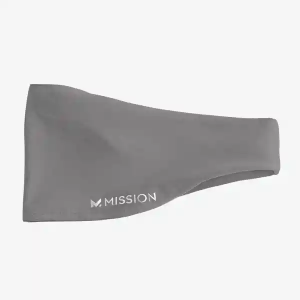 Mission Diadema Con Enfriamento Tapered Gris Oscuro