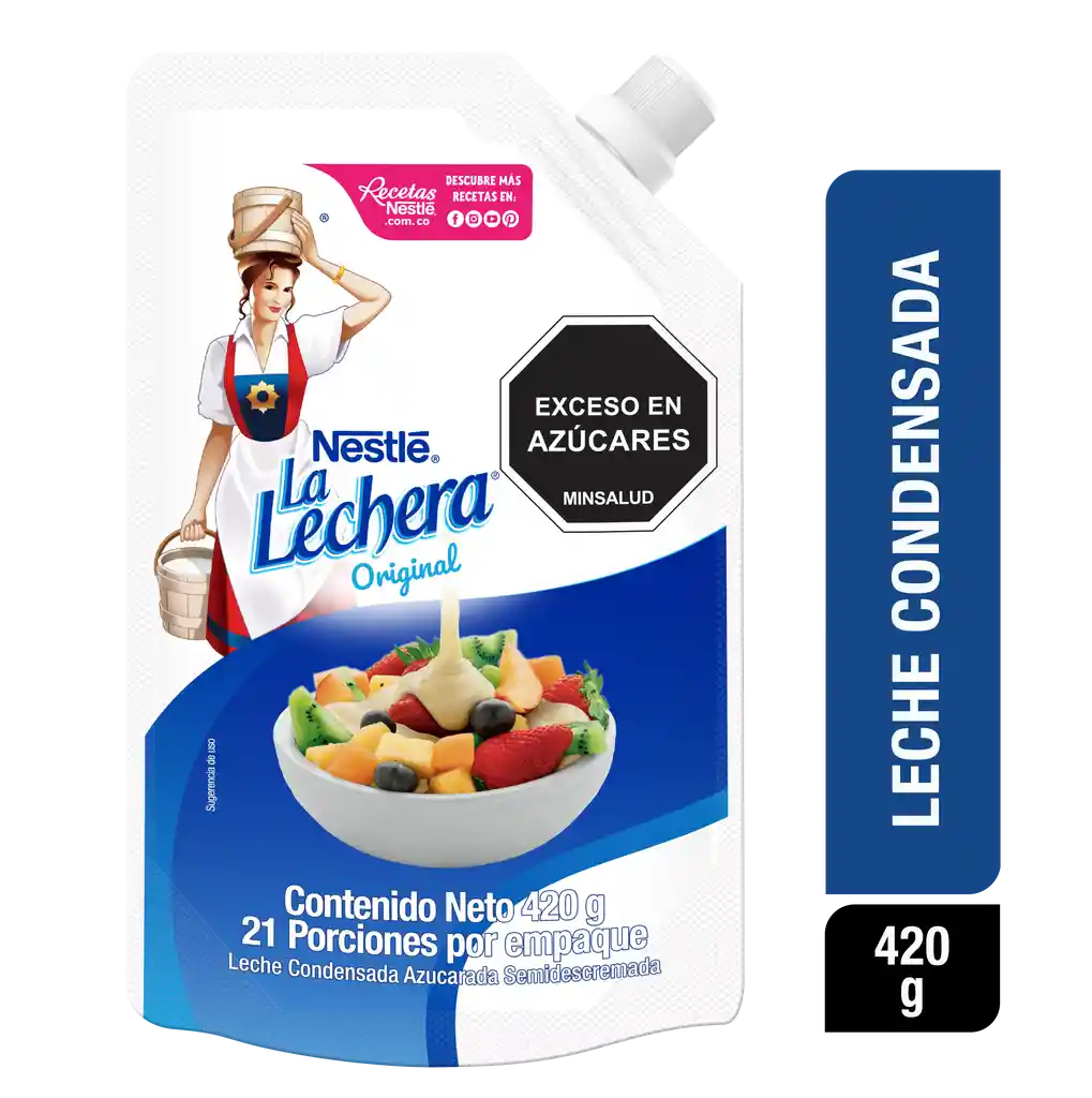 Leche condensada LA LECHERA x 420g