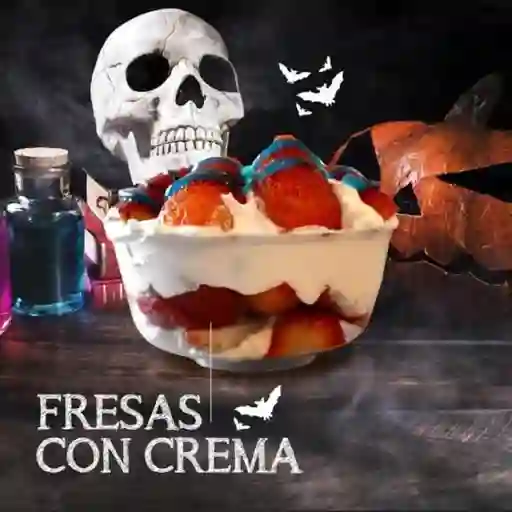 Fresas con Crema