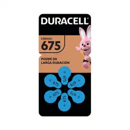 Duracell Pilas para Audífonos 675 