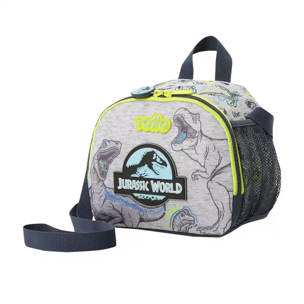 Lonchera Totto Kids Jurassic Wordl M Gris