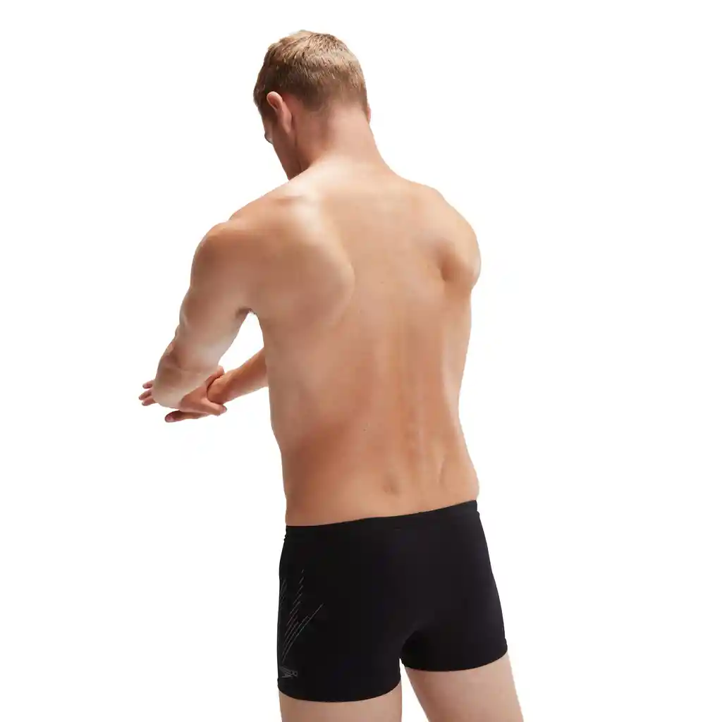Pantaloneta de Baño Aquashort Hyperboom Placement Hombre Negro-38