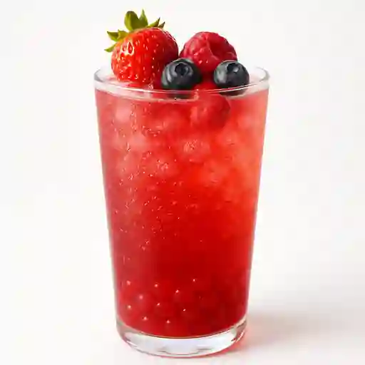 Soda de Frutos Rojos