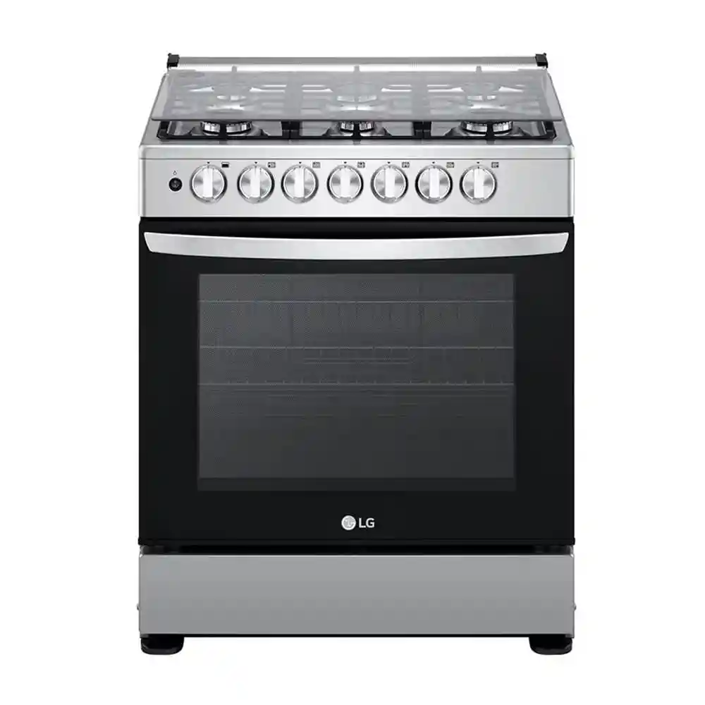 Estufa Mixta Gas Natural Lg de Piso 6 Puestos Lrgz5253s.cstflgc