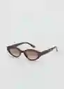 Gafas de Sol Skopelos Marrón Talla 99 Mujer Mango