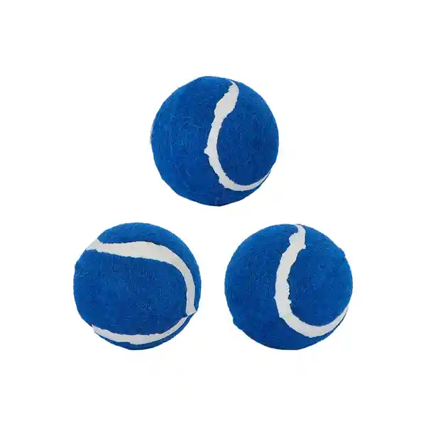 Pelota Para Mascotas Serie Macaron Azul Miniso