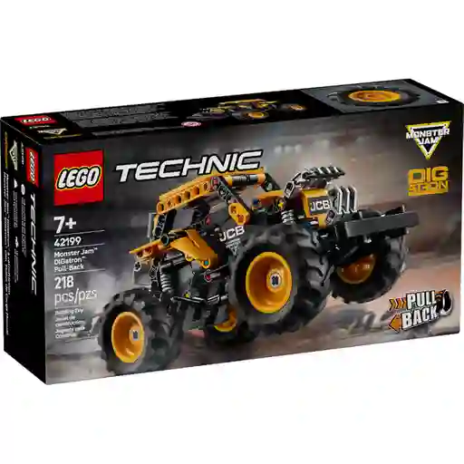 Set Construcción Monster Jam Digatron Con Motor de Carga Lego