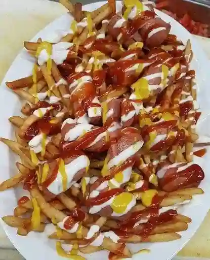 Salchipapa Americana Especial