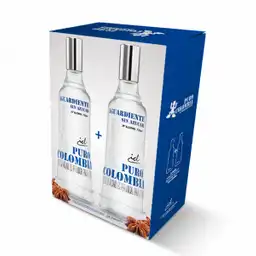 Puro Colombia Duo Pack Aguardiente Sin Azúcar