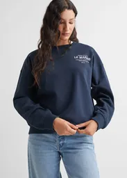 Buzo Sudadera Marais Navy Talla 19 Teen Niñas Mango