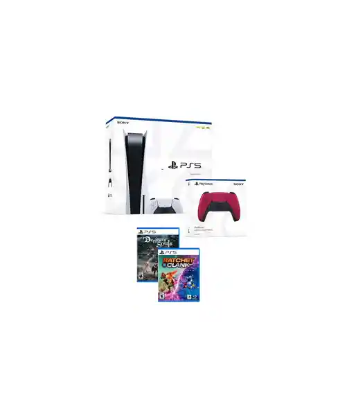 Playstation kit consola ps5 stan + control + juego