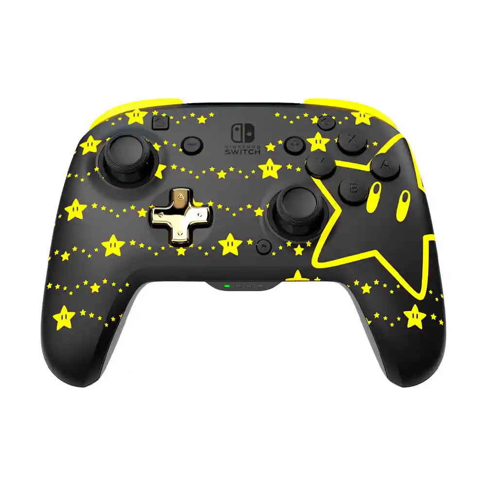 Control Inalámbrico Rematch Glow Super Estrella Nsw Pdp