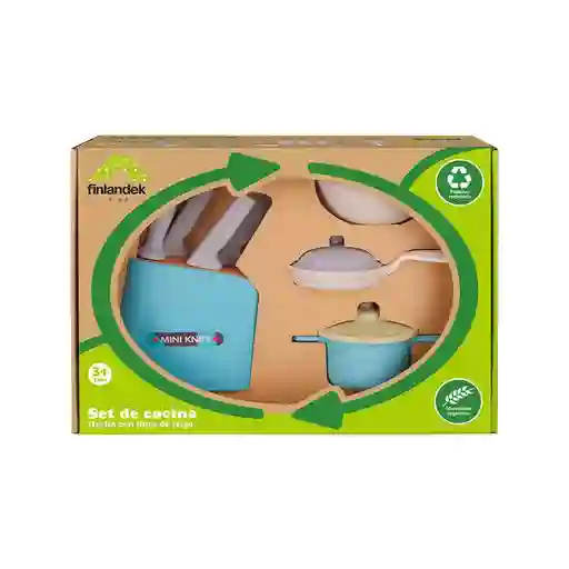 Set Accesorios de Cocina 18 Piezas Finlandek Kids