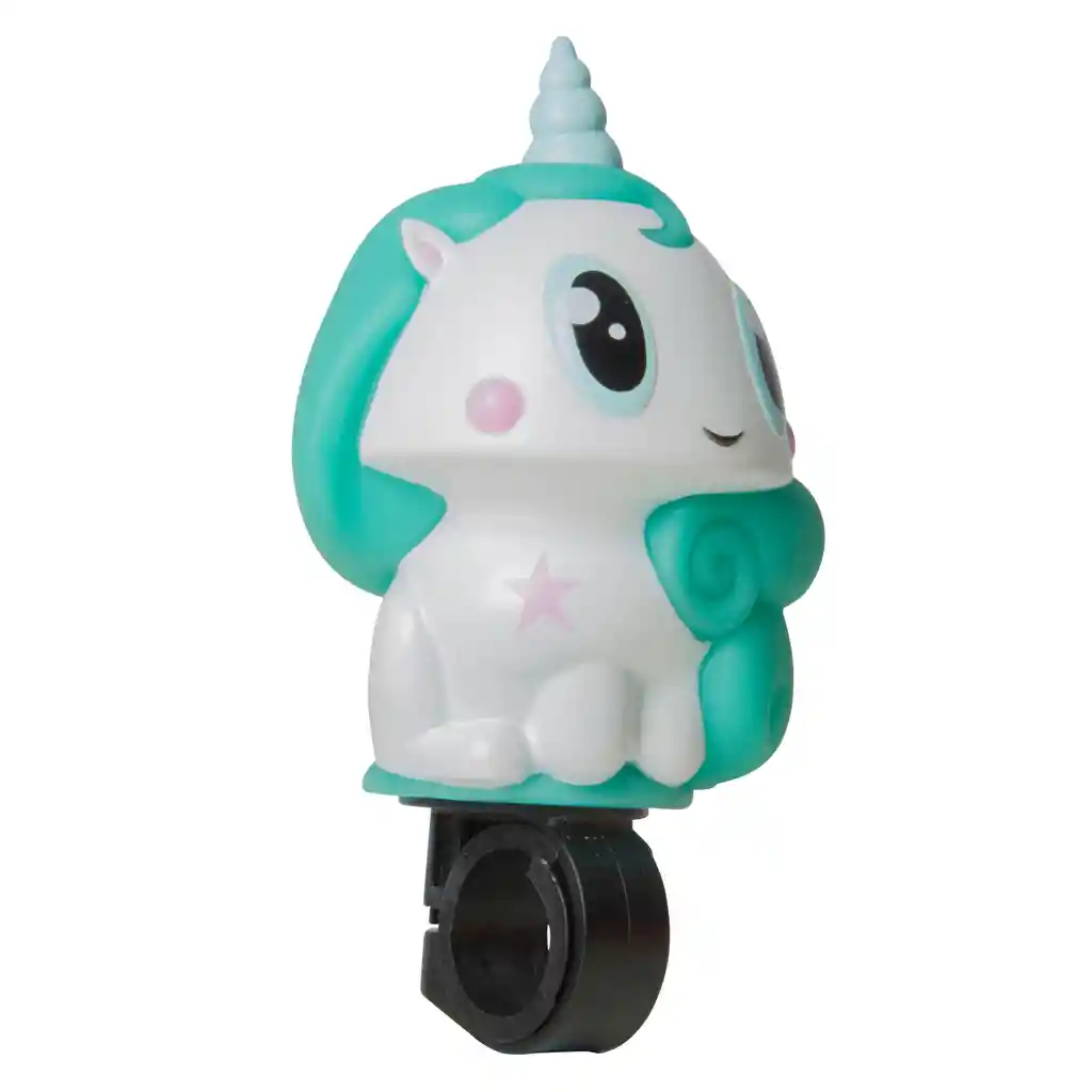 Timbre Bicicleta Niños Unicorn Btwin - Blanco Azul