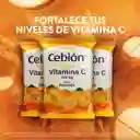 Cebión Tabletas Masticables de Vitamina C sabor a Naranja