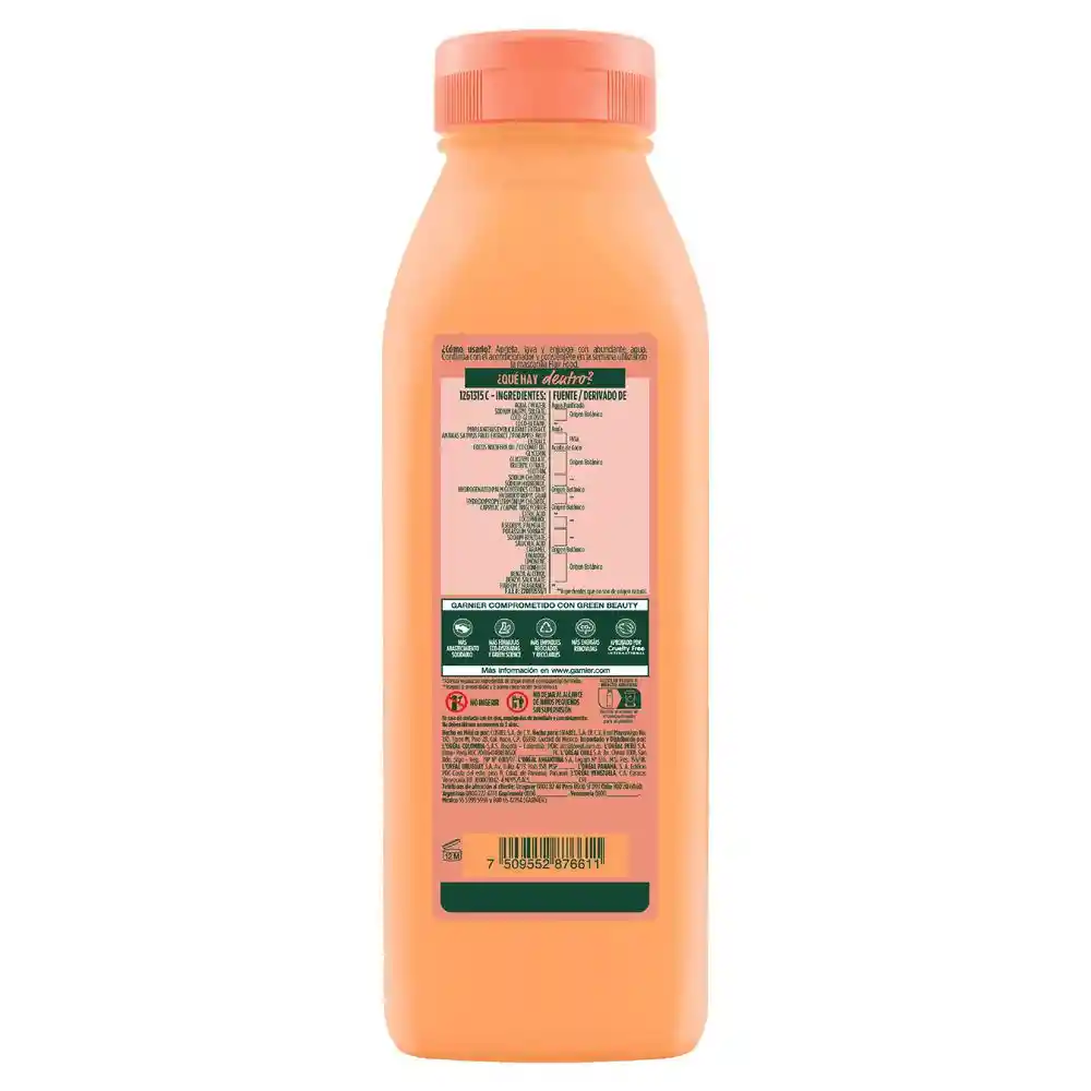 Shampoo Hair Food Garnier Piña Anti-Quiebre 300 mL
