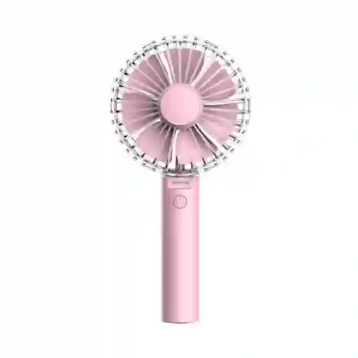 Ventilaor de Mano Plegable Miniso 1200 Mah Candy Rosa Miniso