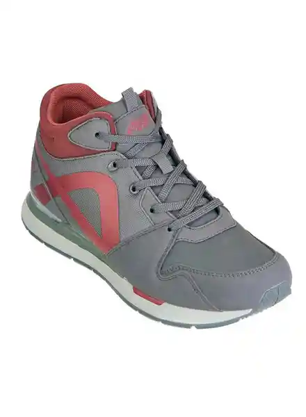 Aeroflex Botas Jogger Para Hombre Color Gris / Rojo Talla 39