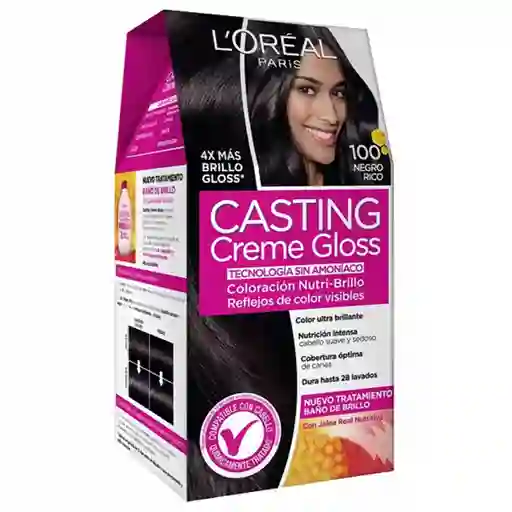 Casting Tinte Creme Gloss Negro N.100