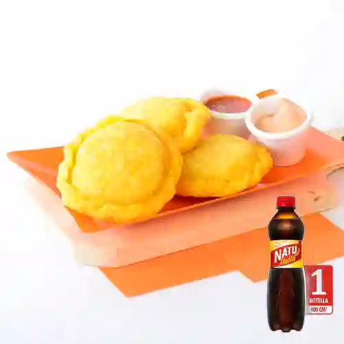 Combo Pastel de Pollo + Natu Malta 400 ml