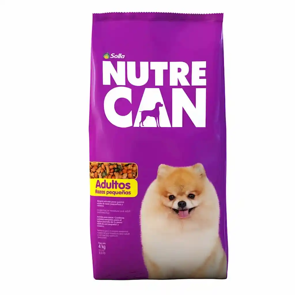 Nutrecan Perros Adultos Razas Pequeñas 4Kg