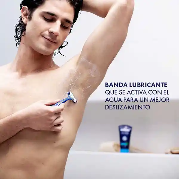 GILLETTE Cuerpo Cuchilla de Afeitar Máquina de Afeitar Corporal Desechable Zona Intima Depilación Corporal Masculina 4 uds
