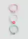 Pack Pulsera Hawaib Rosa Talla 99 Niñas Mango